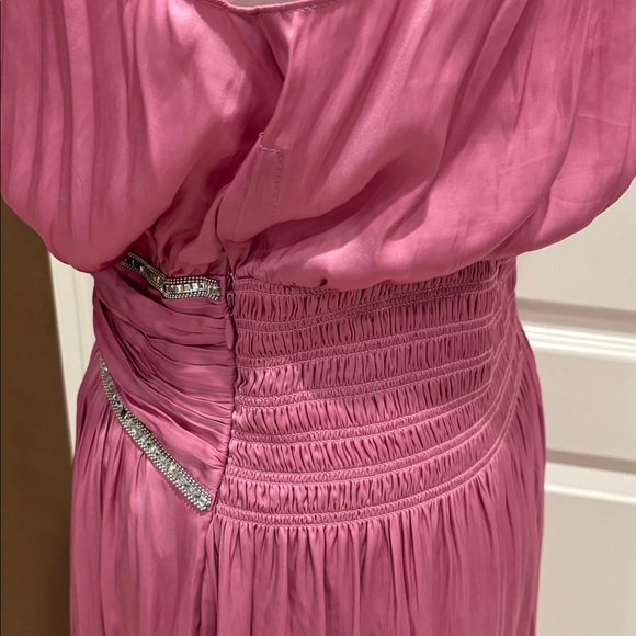 Ramy Brook Elegant Pink Midi Dress - Picture 8 of 12